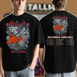 Metallica Squindo Black Box Two Sided T Shirt Limited Edition 3