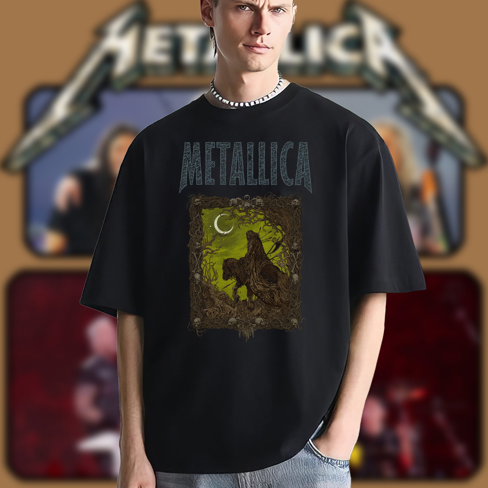 Metallica Load Remastered Collection 2025 T Shirt The Outlaw Torn 2