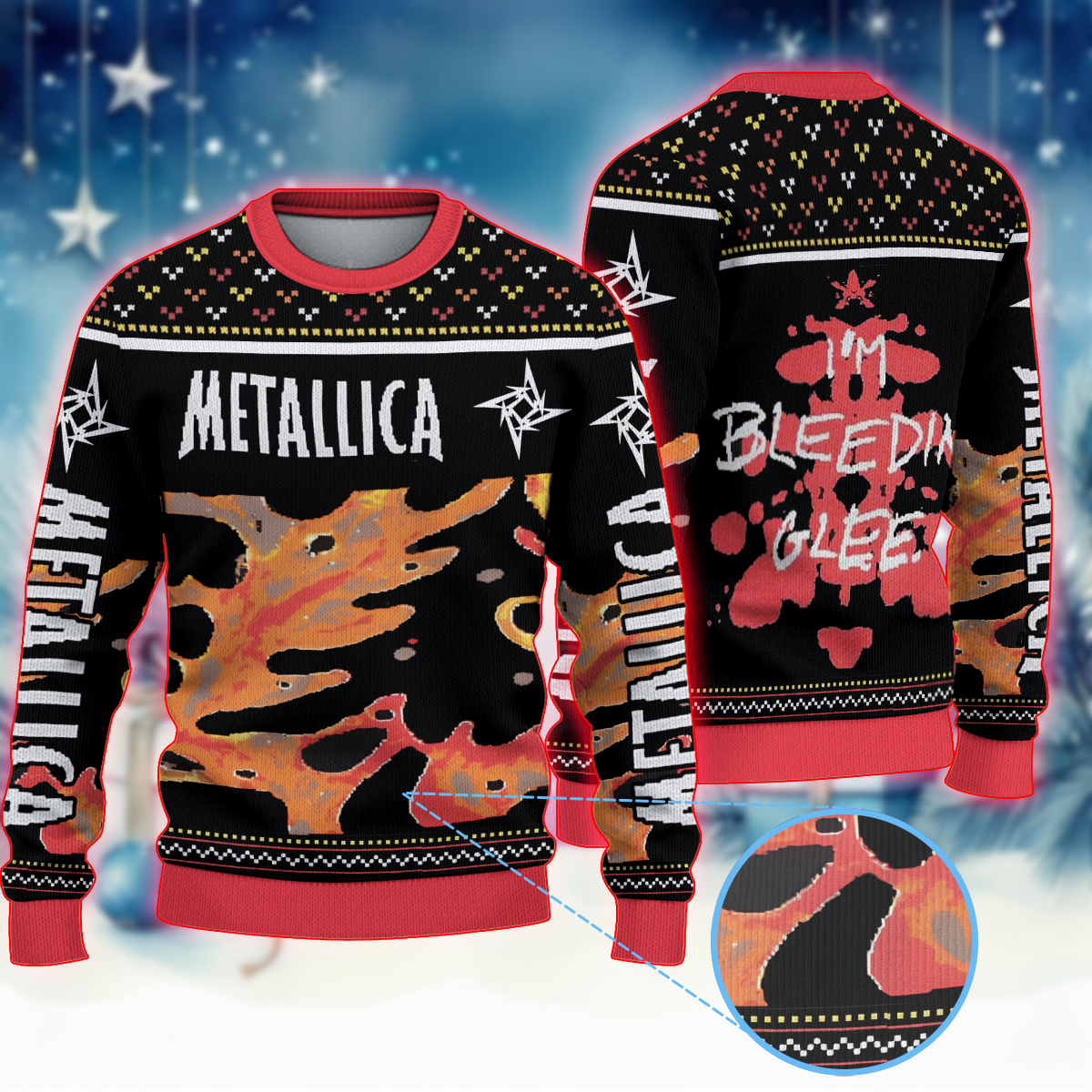 Metallica Load Remastered Ugly Sweater 1996 Classic Album Artwork
