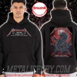 Metallica M72 Auckland 2025 Hoodie November 19 2025 Eden Park New Zealand Tour Merch 2