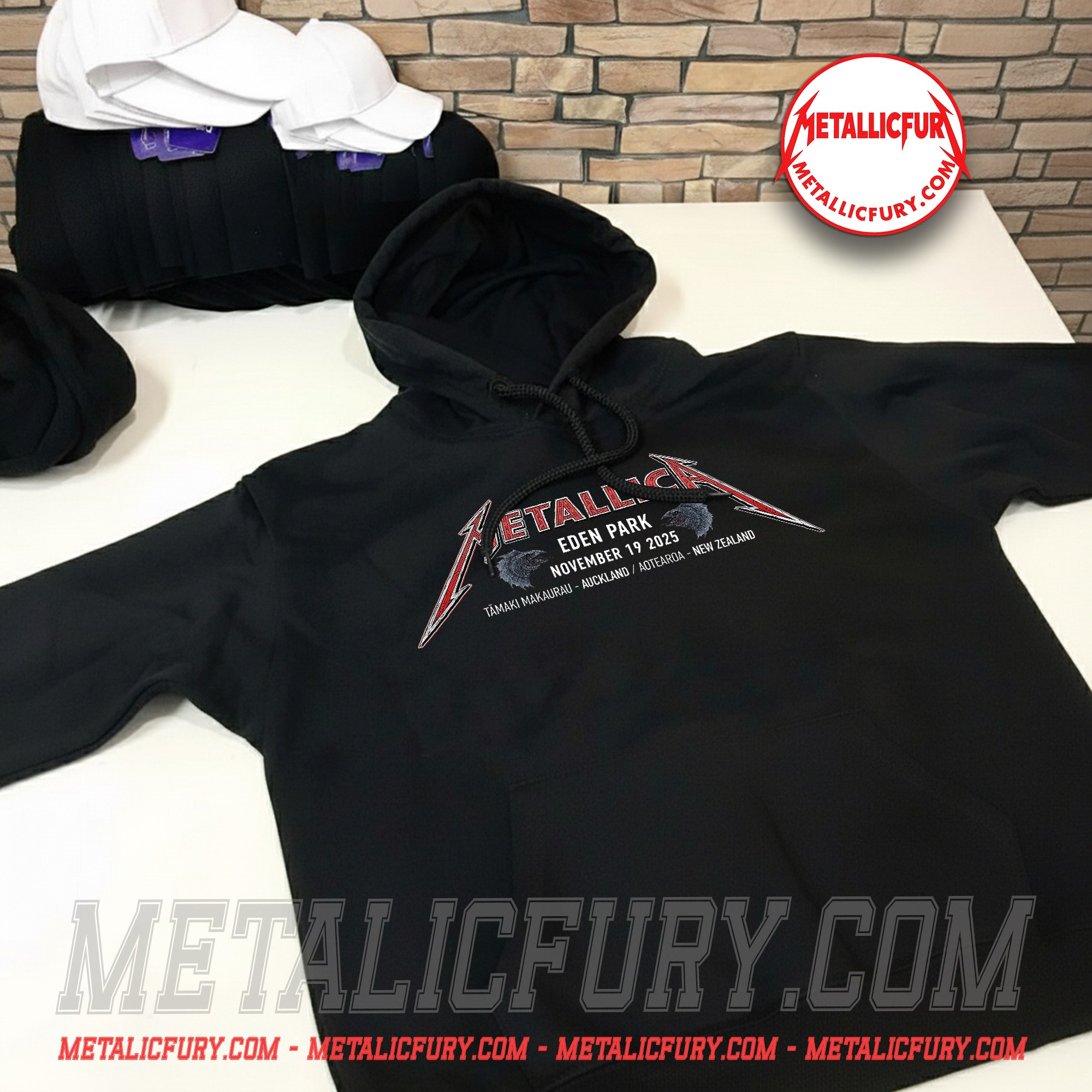 Metallica M72 Auckland 2025 Hoodie November 19 2025 Eden Park New Zealand Tour Merch 4