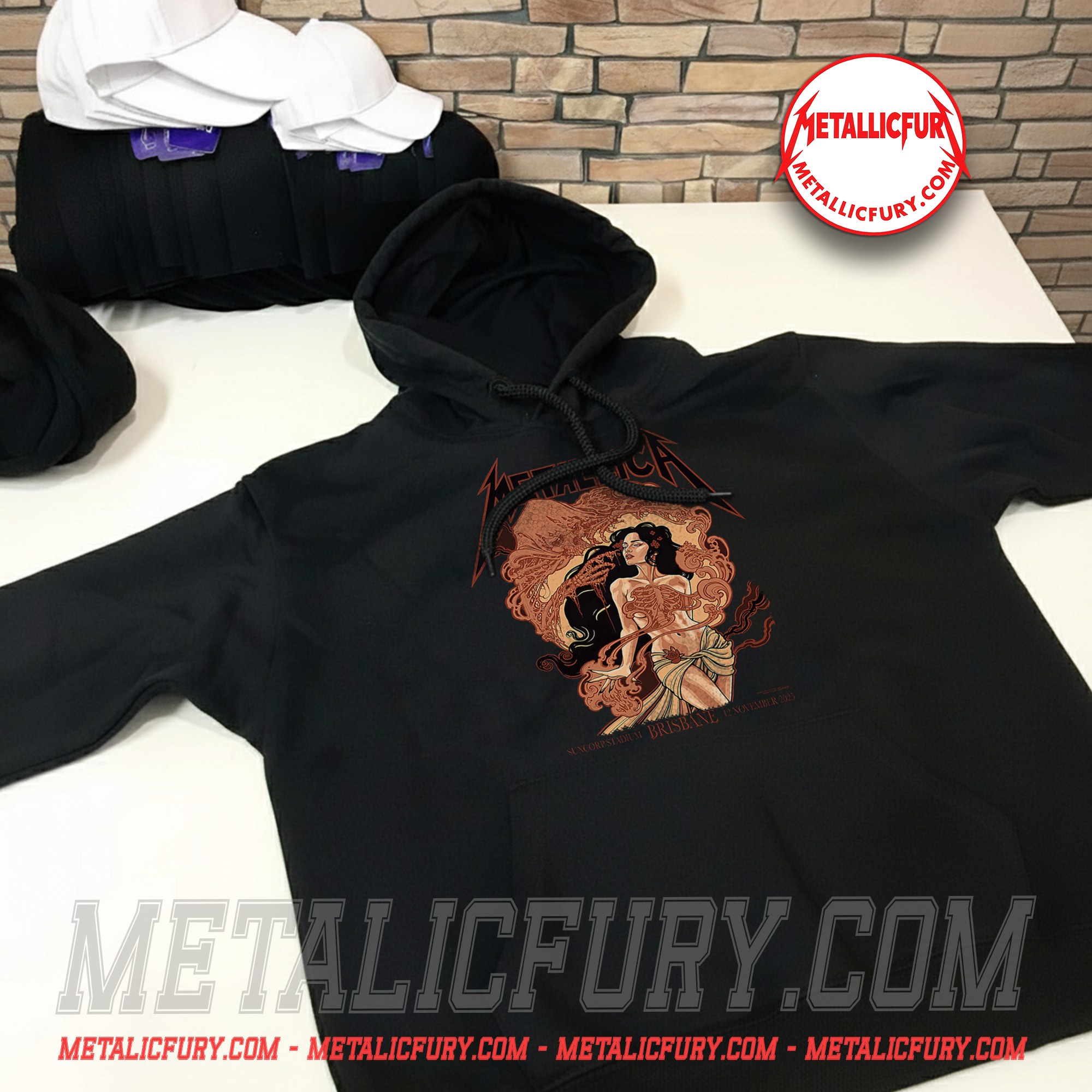 Metallica M72 Brisbane 2025 Concert In Brisbane Australia At Suncorp Stadium On November 12 2025 Hoodie 2