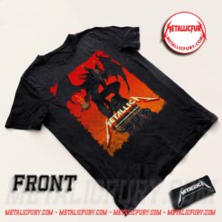 Front view of Metallica M72 Santa Clara 2025: Exclusive Vance Kelly Pop-Up T-Shirt at Levi’s Stadium 1
