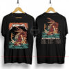 Metallica M72 World Tour 2025 Two Sided T Shirt Blacksburg Virginia May 7 2025 Artwork by Puis Calzada Lane Stadium Pop Up Shop Merch 2