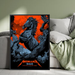 Grey Minimalist Art Wall Frame Mockup Instagram Post 1