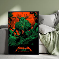 Grey Minimalist Art Wall Frame Mockup Instagram Post 1