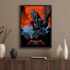 Metallica M72 World Tour Munich 2024 Poster In Munich Germany At Olympiastadion On May 24 26 2024 Artwork by Ken Taylor 1