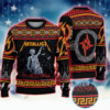 Metallica …And Justice for All Ugly Sweater Classic 1988 Lady Justice Artwork Holiday Knit Edition