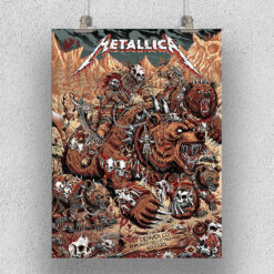 Metallica Denver 2025 Night 1 Poster M72 Tour Print 2