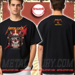 Metallica M72 2025 Landover Pop Up Shop Exclusive Two Sided T Shirt Northwest Stadium Artwork by Ian Williams