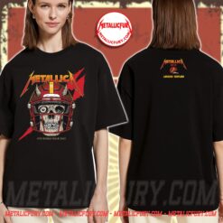 Metallica M72 2025 Landover Pop Up Shop Exclusive Two Sided T Shirt Northwest Stadium Artwork by Ian Williams