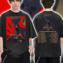 Metallica M72 Columbus Night 1 Washed T Shirt May 9 2025