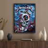 Metallica M72 Tour 2025 Nashville Pop-Up Shop Poster – Artwork by Landon Armstrong
