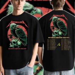 Metallica M72 Tour 2025 Philadelphia Pop-Up Shop Eagle T-Shirt
