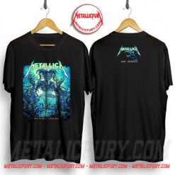 Metallica M72 Tour Atlanta Pop-Up Shop T-Shirt – June 03, 2025 – Mercedes-Benz Stadium, Atlanta, Georgia – Artwork by Dan Mumford
