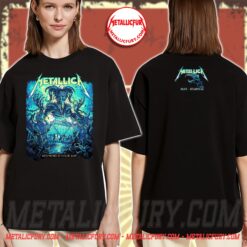 Metallica M72 Tour Atlanta Pop-Up Shop T-Shirt – June 03, 2025 – Mercedes-Benz Stadium, Atlanta, Georgia – Artwork by Dan Mumford
