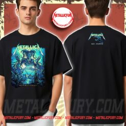 Metallica M72 Tour Atlanta Pop-Up Shop T-Shirt – June 03, 2025 – Mercedes-Benz Stadium, Atlanta, Georgia – Artwork by Dan Mumford