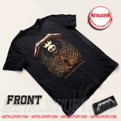 Front view of Metallica M72 Tour Charlotte Pop Up Store Exclusive Shirt 5