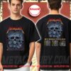 Metallica M72 Tour Columbus Pop-Up Shop T-Shirt – Setlist Back Print – Artwork by Maxx242 & Kathleen Goff