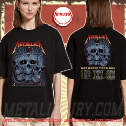 Metallica M72 Tour Columbus Pop Up Shop Exclusive T Shirt Setlist Back Print Artwork by Maxx242 Kathleen Goff 2