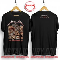 Metallica M72 Tour Denver Night 2 Two-Sided T-Shirt – Empower Field at Mile High, Colorado – June 29 2025 – Official Event Artwork