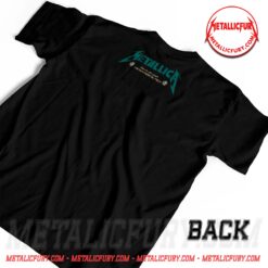 Back view of Metallica M72 Tour Philadelphia Night 2 T-Shirt – Lincoln Financial Field, Pennsylvania – May 25 2025 – Artwork by Squindo