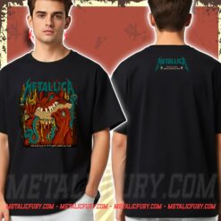 Metallica M72 Tour Philadelphia Night 2 T-Shirt – Lincoln Financial Field, Pennsylvania – May 25 2025 – Artwork by Squindo