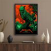 Metallica M72 Tour Warsaw Pop-Up Shop Poster – July 05 & 07, 2024 – PGE Narodowy, Poland – Artwork by Ken Taylor