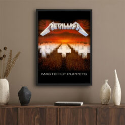 Metallica Master of Puppets Album Cover Poster High Quality Print