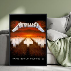Metallica Master of Puppets Poster - High Quality Print