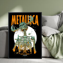 Metallica "Until It Sleeps" Poster by Luke Preece - Load Album Anniversary
