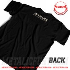 Back view of Official Metallica M72 Tour Santa Clara Night 2 T-Shirt – Levi’s Stadium, California – June 22 2025