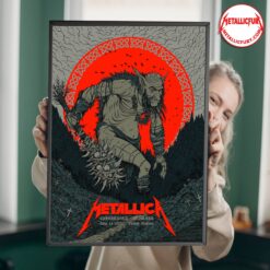Metallica Copenhagen Night 1 Poster - Parken Stadium June 14, 2024 - M72 World Tour