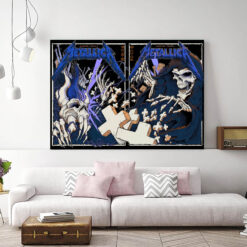 Metallica M72 Chicago Soldier Field 2024 Poster - Night 1 & 2 Combined