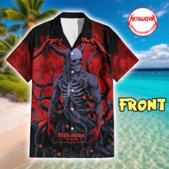 Metallica M72 Melbourne Popup Shop Hawaiian Shirt by Ken Taylor