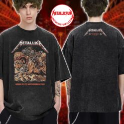 Metallica M72 Tour Denver Night 1 Washed T-Shirt – Empower Field at Mile High, Colorado – June 27 2025