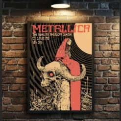 Metallica M72 Tour St. Louis Night 1 Poster – November 3 2023 – Dome at America’s Center, Missouri