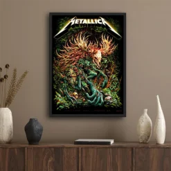 Metallica Toronto Pop-Up Shop Poster by Miles Tsang - Official Artwork