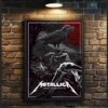 Metallica Arlington 2023 Night 1 Poster - AT&T Stadium, August 18 - M72 World Tour