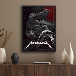 Metallica Arlington 2023 Night 1 Poster - AT&T Stadium, August 18 - M72 World Tour