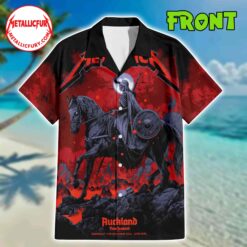 Metallica Auckland Pop-Up Shop Hawaiian Shirt – Eden Park, November 19, 2025