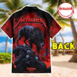 Metallica M72 Sydney Pop-Up Shop Hawaiian Shirt - Accor Stadium Nov 15, 2025