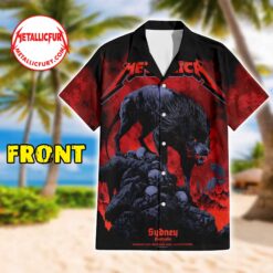 Metallica M72 Sydney Pop-Up Shop Hawaiian Shirt - Accor Stadium Nov 15, 2025