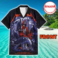 Metallica M72 World Tour Sydney Memorial Hawaiian Shirt