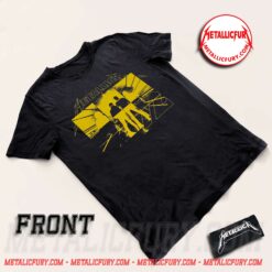 Metallica Official 72 Seasons Strobe Silhouette Graphic T-Shirt