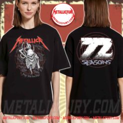 Metallica Screaming Skull 72 Seasons Two-Sided T-Shirt