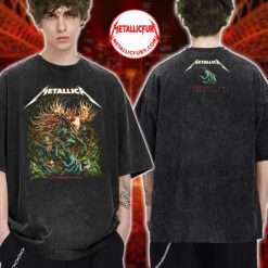 Metallica Toronto Pop-Up Shop T-Shirt - Double Sided Graphic - Acid Washed Black