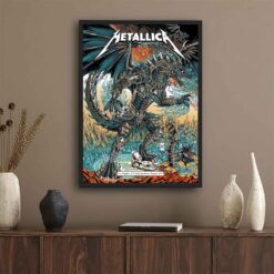 Official Metallica M72 Los Angeles Night 1 Poster - Juan Ma Orozco - SoFi Stadium 2023