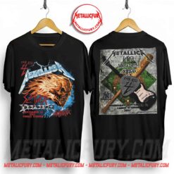 Metallica The Big 4 Yankee Stadium 2011 Double-Sided Skull T-Shirt