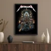 Metallica Crown of Barbed Wire Poster - By Miles Tsang